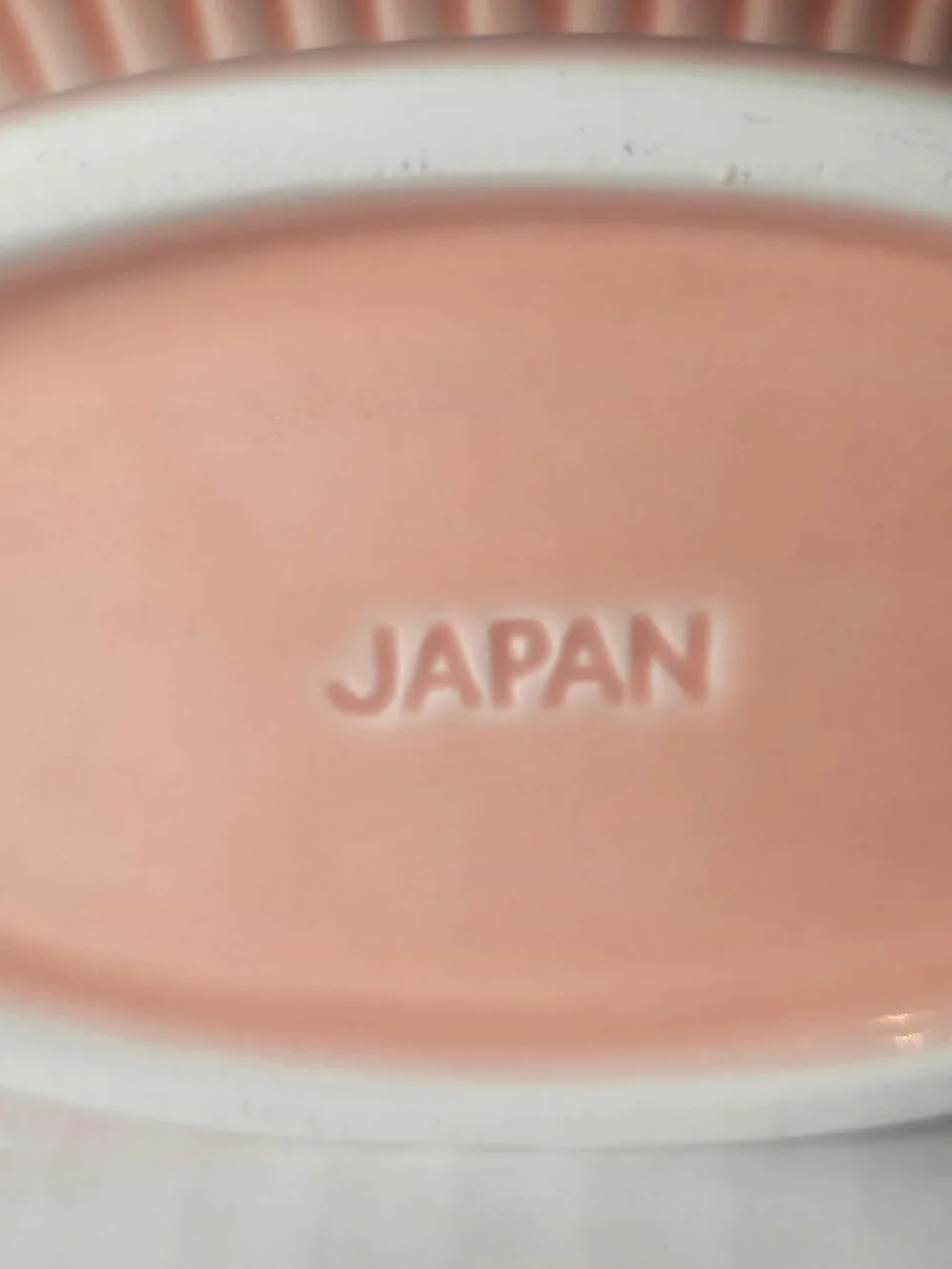 Vintage Pink Coral Scallop Clamshell Planter Vase Made in Japan Nautical Decor